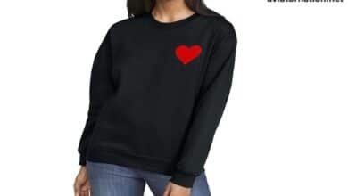 aviator nation heart sweatshirt